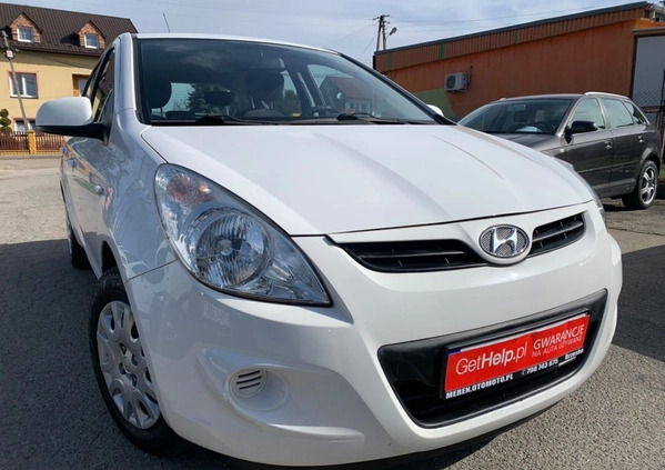 Hyundai i20 cena 19950 przebieg: 148286, rok produkcji 2012 z Wodzisław Śląski małe 379